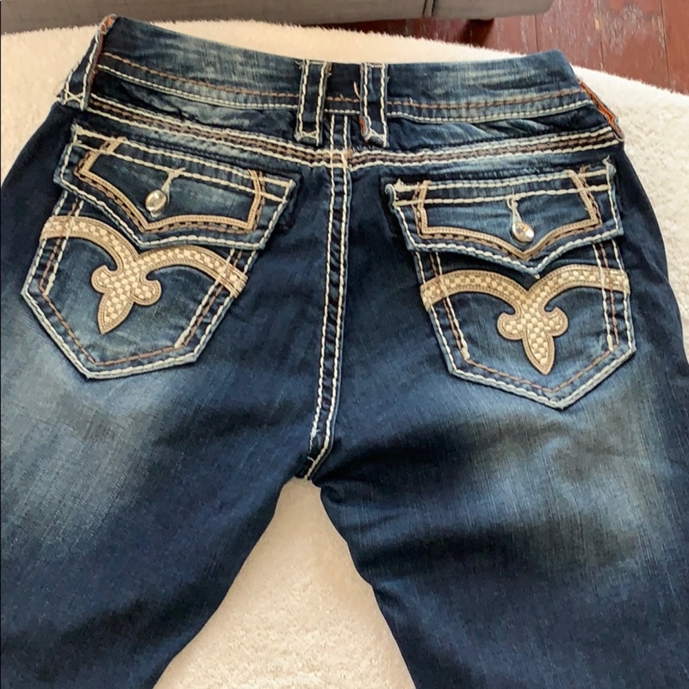Rock revival women’s skinny jeans size 27